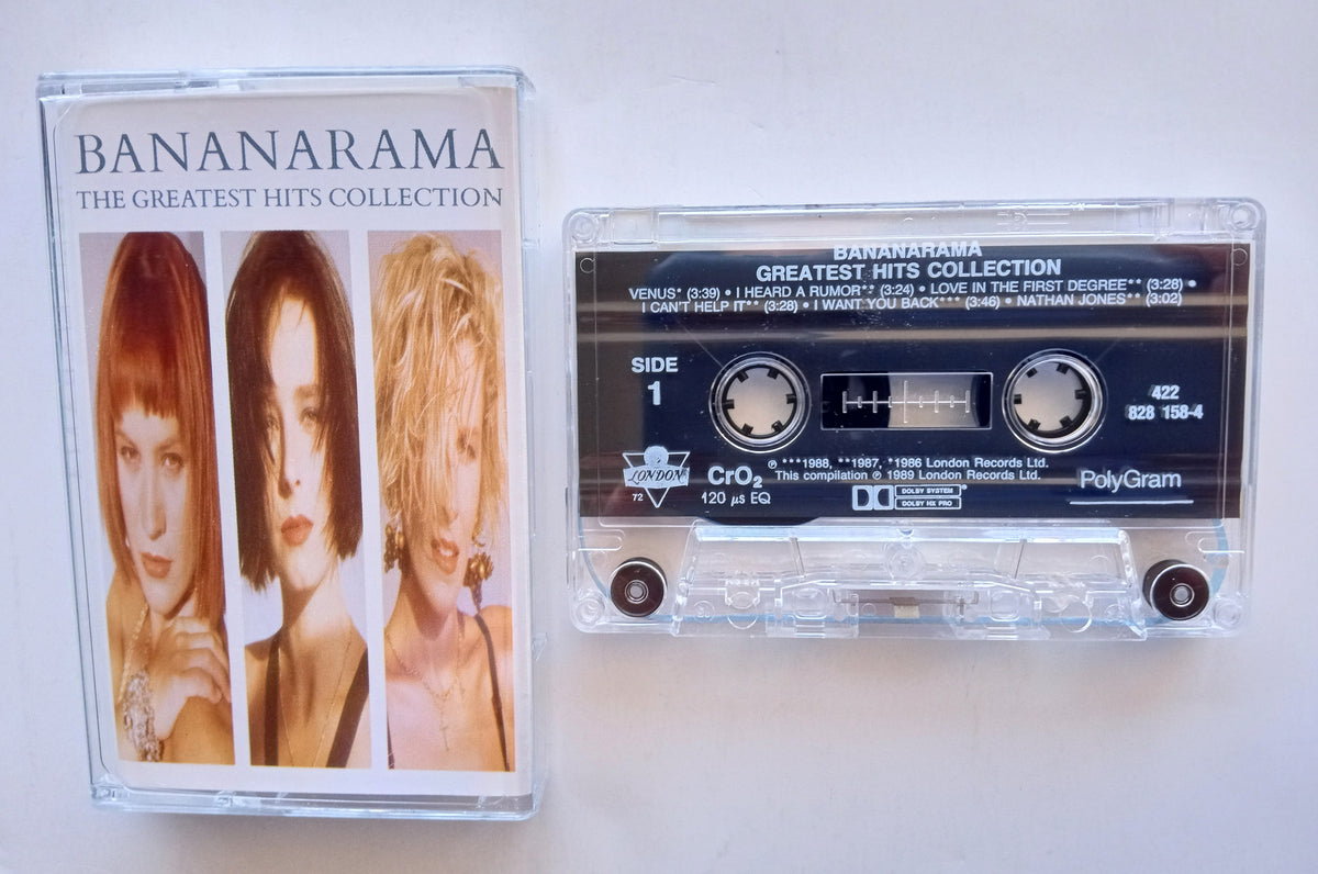 Bananarama The Greatest Hits Collection Audiophile Chrome Casset