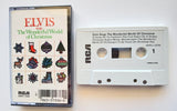 ELVIS PRESLEY - "Sings The Wonderful World Of Christmas" - Cassette Tape (1971/1983) - Mint