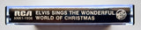 ELVIS PRESLEY - "Sings The Wonderful World Of Christmas" - Cassette Tape (1971/1983) - Mint