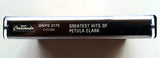 PETULA CLARK - "Greatest Hits Of" - Cassette Tape (1984)