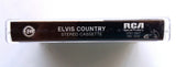 ELVIS PRESLEY - "Elvis Country" - Cassette Tape  (1984) - Mint