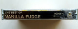VANILLA FUDGE - " The Best Of" - Cassette Tape  (1982) - <b style="color: purple;">SEALED</b>, C/O