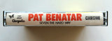 PAT BENATAR - "Seven The Hard Way" (w/"Invincible") - <b style="color: red;">Audiophile</b> Chrome Cassette Tape (1985) - Mint