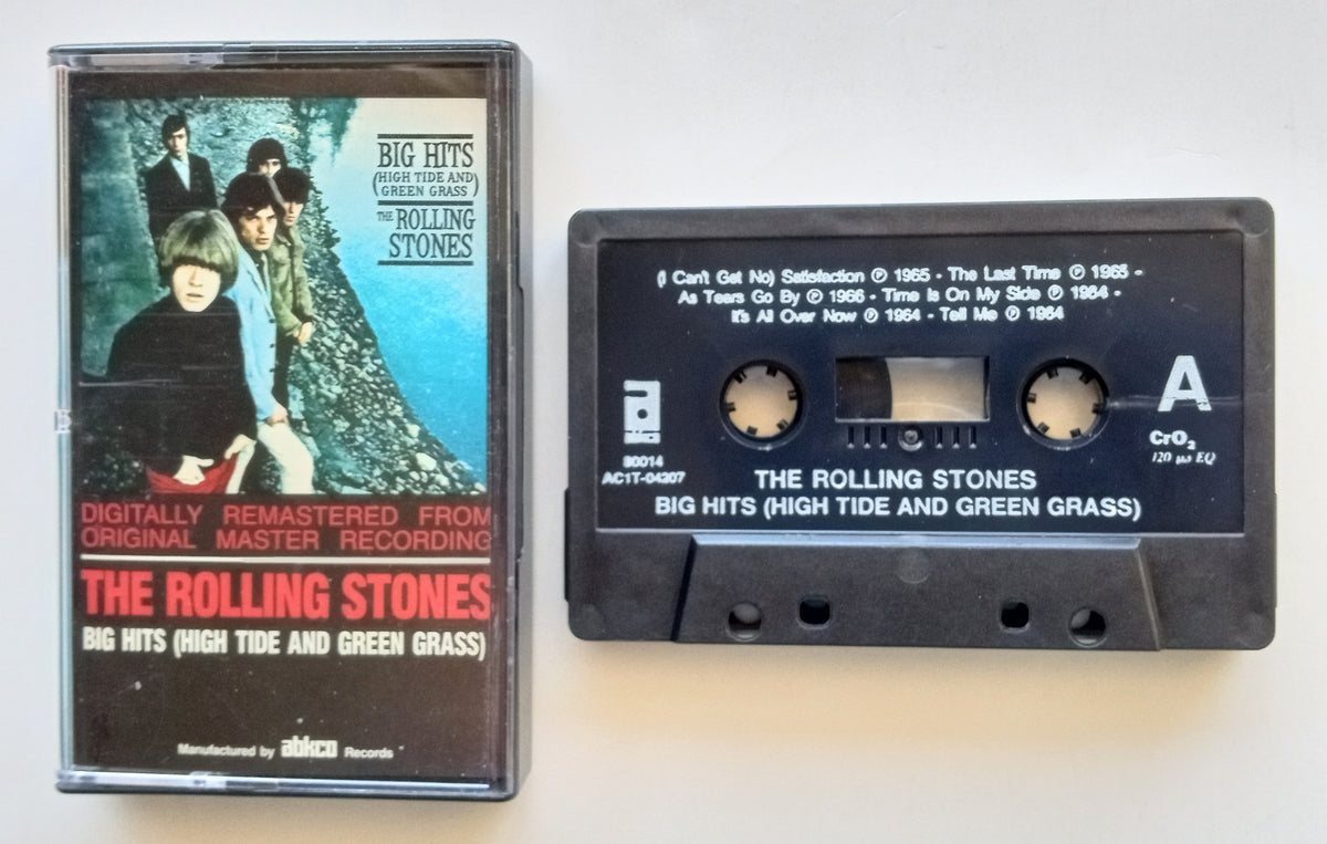 The Rolling Stones Cassette Tape More Hot Rocks 2 Albums on 1 Early  Greatest Hits Fazed Cookies -  Israel