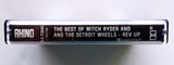 MITCH RYDER & THE DETROIT WHEELS - "Rev Up: The Best Of" - Cassette Tape (1989) - Mint