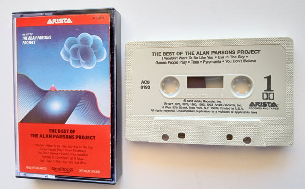 THE ALAN PARSONS PROJECT - "The Best Of" - Cassette Tape (1983) [QualitapE®] [RCV] - Mint