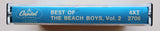 THE BEACH BOYS (Brian Wilson) - "Best Of The Beach Boys, Vol. 2" [Full 12 Songs & Orig. Number!] - Cassette Tape - (1967/1973) - Mint