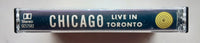 CHICAGO (Robert Lamm, Peter Cetera) - "Live In Toronto" (Early CTA Live!) - Cassette Tape  (1969/1984) [Digitally Remastered] - Mint