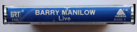 BARRY MANILOW - "Live" - [Double-Play Cassette Tape] (1977) [1st GRT (Blue) Issue!] - Mint