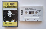LOU REED (Velvet Underground) - "Transformer" (w/"Walk On The Wild Side") - Cassette Tape  (1972/1981) - Mint