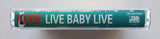 INXS - "Live Baby Live" - [Double-Play Cassette Tape] (1991) [Digalog®] [Digitally Mastered] [HX-Pro] [Shape® Mark 10 Performance Clear Shell] - Mint, C/O