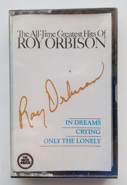 ROY ORBISON - "All-Time Greatest Hits - Volume One" - Cassette Tape  (1972/1982) - <b style="color: purple;">SEALED</b>