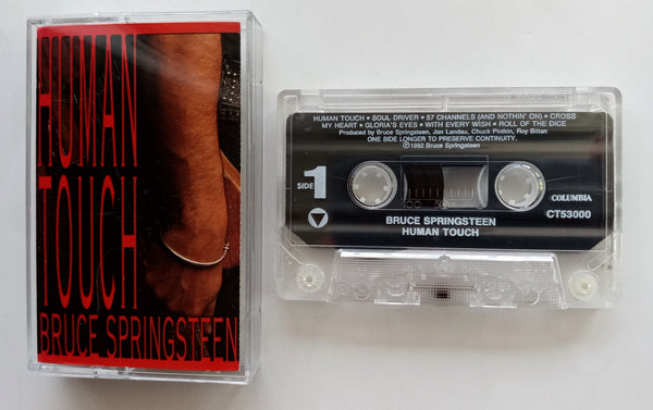 BRUCE SPRINGSTEEN - "Human Touch" - Cassette Tape  (1992) - Mint