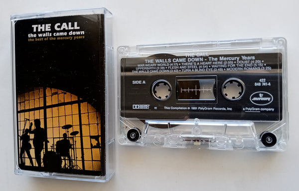THE CALL - "The Walls Came Down: The Best Of The Mercury Years" - [Double-Play Cassette Tape] (1991) [Digitally Remastered] [HX-Pro] - Mint