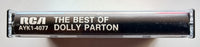 DOLLY PARTON - "The Best Of" (w/"Just Because I'm A Woman") - Cassette Tape  (1970/1984) - Mint
