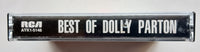 DOLLY PARTON - "Best Of" (w/"Jolene") - Cassette Tape  (1975/1984) - Mint
