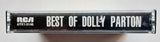 DOLLY PARTON - "Best Of" (w/"Jolene") - Cassette Tape  (1975/1984) - Mint