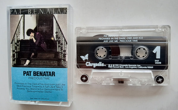 PAT BENATAR - "Precious Time" - Cassette Tape  (1981/1992) [Digitally Remastered] - Mint