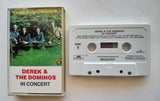 DEREK & THE DOMINOS (Eric Clapton) - "In Concert" - [Double-Play Cassette Tape] (1973/1986) - Mint