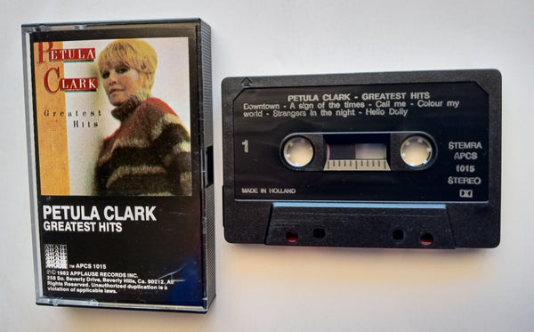 PETULA CLARK - "Greatest Hits" - Cassette Tape (1982) [Holland Import] - New