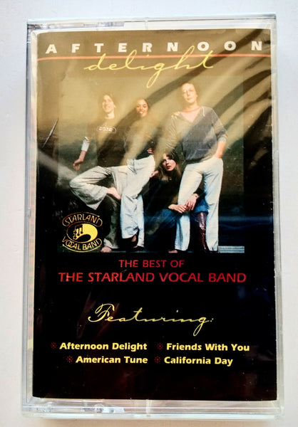 STARLAND VOCAL BAND - "Afternoon Delight: The Best Of" - <b style="color: red;">Audiophile</b> Chrome Cassette Tape (1994) [Digitally Remastered]  - <b style="color: purple;">SEALED</b>