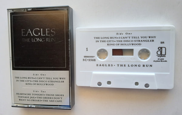 EAGLES (Glenn Frey, Don Henley) - "The Long Run" - Cassette Tape (1979/1992) [Digalog®] [Digitally Mastered] - Mint