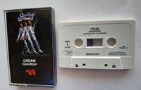 CREAM - "Goodbye" - Cassette Tape  (1969/1990) - Mint