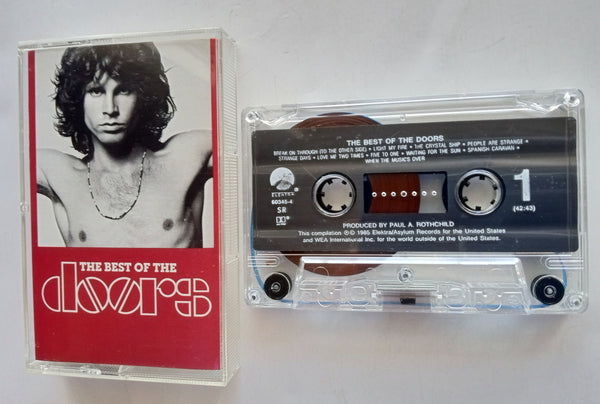 THE DOORS (Jim Morrison) - "The Best Of" - [Double-Play Cassette Tape] (1985/1992) [Digalog®] [Digitally Mastered]- Mint