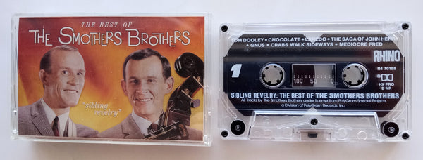 THE SMOTHERS BROTHERS - "Sibling Revelry: The Best Of" - Cassette Tape  (1988) [Digitally Remastered] - Mint