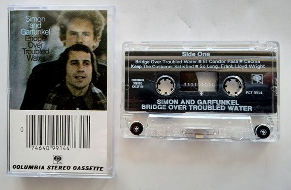 SIMON AND GARFUNKEL - "Bridge Over Troubled Water" - Cassette Tape (1970/1994) [Digitally Remastered] - Mint