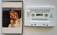 KENNY ROGERS - "Greatest Hits" - Cassette Tape (1980) [RCV] - Mint