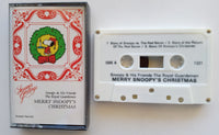 THE ROYAL GUARDSMEN - "Merry Snoopy's Christmas" - Cassette Tape (1967/1982) [3rd Rudolph Issue - Red Cover] - Mint