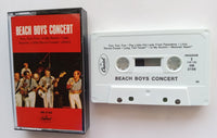 THE BEACH BOYS (Brian Wilson) - "Concert" - Cassette Tape (1964/1977) [Original Blue Inlay Card/Photo & #2198] [Rare!] - Mint