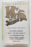 KC & THE SUNSHINE BAND - "The Best Of" - Cassette Tape  (1990) [Digitally Remastered] -<b style="color: purple;">SEALED</b>