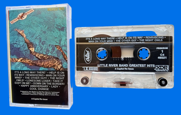 LITTLE RIVER BAND (Glenn Shorrock) - "Greatest Hits" - Cassette Tape (1982/1995) [Digitally Remastered] [XDR] [HX-Pro] - New