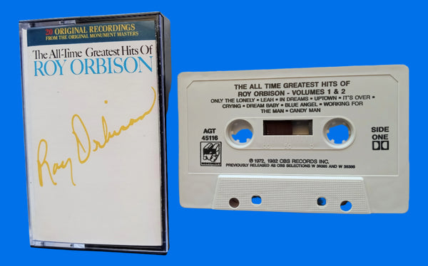 ROY ORBISON - "20 All-Time Greatest Hits" - [Double-Play Cassette Tape] (1972/1989) [Digitally Remastered From Original Master Tapes!] - Mint