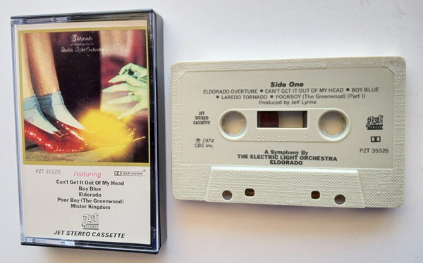 ELECTRIC LIGHT ORCHESTRA  (Jeff Lynne)- "Eldorado" - Cassette Tape  (1974/1989) - [Digitally Remastered] - Mint