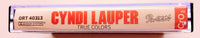 CYNDI LAUPER (Blue Angel) - "True Colors" - <b style="color: red;">Audiophile</b> Chrome Cassette Tape (1986)  [Rare Canada Chrome (CrO2) Issue!] - Mint