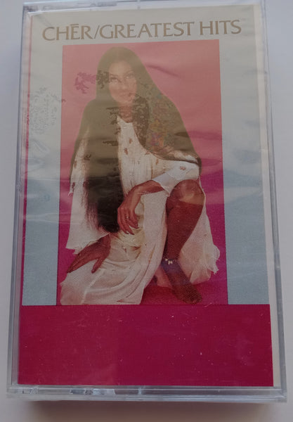 CHER (Sonny & Cher) - "Greatest Hits" - Cassette Tape  (1974/1996) [Digitally Remastered] [HX-Pro] - <b style="color: purple;">SEALED</b>