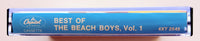 THE BEACH BOYS (Brian Wilson) - "Best Of The Beach Boys, Vol. 1" [Full 12 Songs & Orig. Number!] - Cassette Tape - (1967/1977) - Mint