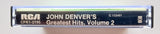 JOHN DENVER - "Greatest Hits Volume 2" - Cassette Tape (1977/1979) [Original Cover Photo!] - Mint