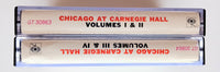 CHICAGO - "At Carnrgie Hall" (The Complete Works) [2-Double-Play Cassette Tapes = to 4 Albums!] (1971) [Rare & HTF!] - Mint