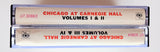 CHICAGO - "At Carnrgie Hall" (The Complete Works) [2-Double-Play Cassette Tapes = to 4 Albums!] (1971) [Rare & HTF!] - Mint