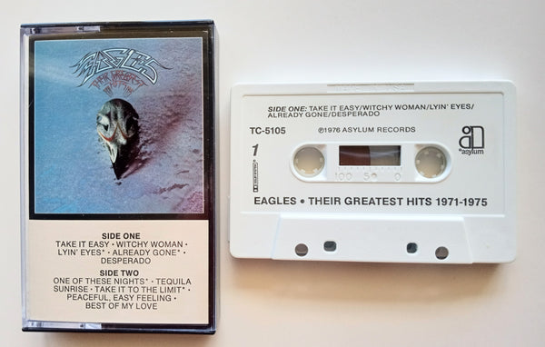 EAGLES (Glenn Frey, Don Henley) - "Their Greatest Hits 1971-1975" - Cassette Tape (1976/1992) [Digalog®] [Digitally Mastered] - New
