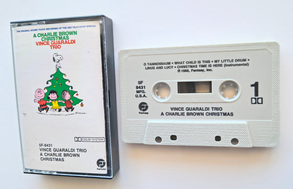 ORIGINAL SOUNDTRACK (Vince Guaraldi) - "A Charlie Brown Christmas" (1965/1988) [Digitally Remastered] [1st Edition - Tan Shell] - Mint