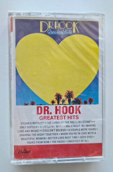 DR. HOOK - "Greatest Hits" [Expanded Version] - Cassette Tape (1980/1992) [Bonus Tracks!] - <b style="color: purple;">SEALED</b>