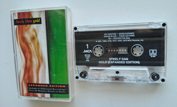 STEELY DAN - "Gold (Expanded Edition]" - Cassette Tape (1982/1991) [Bonus Tracks!] [HQ™] [HX-Pro] - Mint