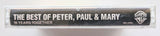 PETER, PAUL & MARY - "10 Years Together" (Best) - Cassette Tape (1970/1996) [Digalog®] [Digitally Mastered] - <b style="color: purple;">SEALED</b>