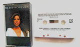 CARLY SIMON - "The Best Of" - Cassette Tape (1975/1992) [Digalog®] [Digitally Mastered] [RCV] - Mint