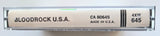 BLOODROCK [Jim Rutledge, Lee Pickens] - "Bloodrock U.S.A." - Cassette Tape (1971) [1st Issue - Paper Labels!] [Rare & HTF!] - Mint